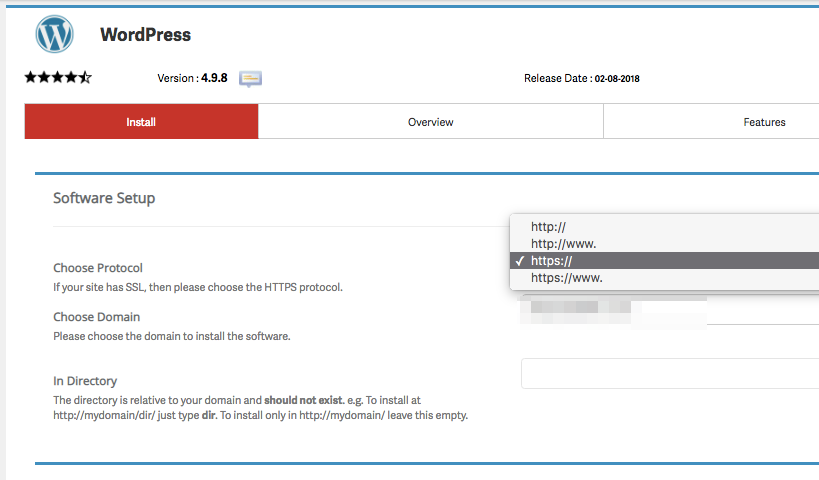 impostare il protocollo SSL su wordpress